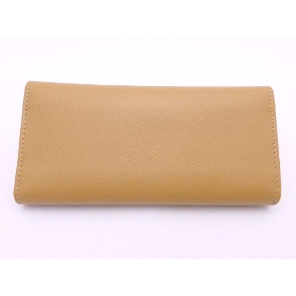 Prada beige leather key brown case - Picture 1 of 5